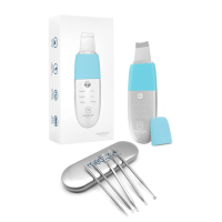 Набір ультразвукового скрабера для обличчя Medica+ Vibroskin 8.0 + інструмент для чищення обличчя