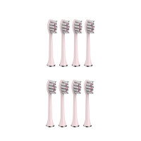 НАСАДКИ ДЛЯ УЛЬТРАЗВУКОВОЙ ЗУБНОЙ ЩЕТКИ MEDICA + PROBRUSH 9.0 (ULTASONIC) PINK (8 ШТУК)