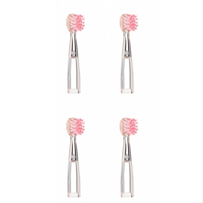Насадки для детской зубной щетки (4 шт ) Medica+ Kidsbrush 2.0 pink 