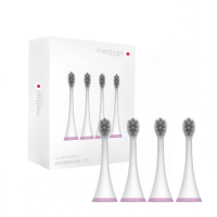 Насадки для звуковой зубной щетки (4шт) MEDICA+ KidsBrush 7.0 PINK (Япония)