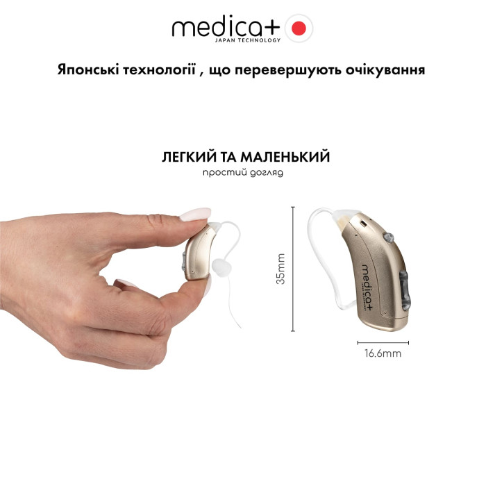 УНИВЕРСАЛЬНЫЙ СЛУХОВОЙ АППАРАТ MEDICA+ SOUND CONTROL 15 (ЯПОНИЯ) фото № 1