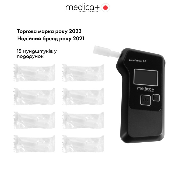 Алкотестер MEDICA+ Электрохимический AlcoControl 9.0 PRO (Япония) фото № 8