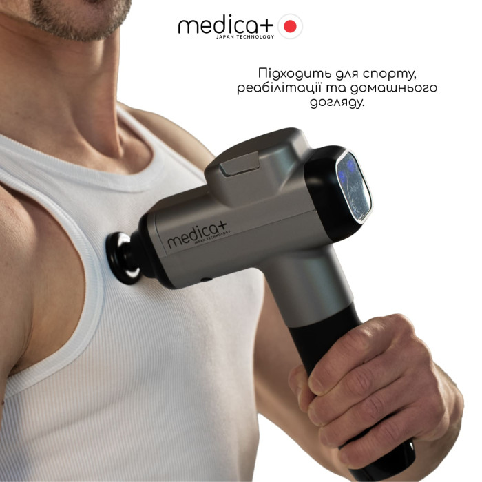 Перкуссионный ручной массажер MEDICA+ MASSHAND PRO 6.0 (Япония) фото № 3