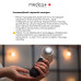Перкуссионный ручной массажер для тела и мышц Medica+ MassHand Pro 4.0 (Япония) White фото № 10
