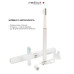 Отбеливающая звуковая зубная щетка MEDICA+ LUX 10ХN Portable Silver (Japan) фото № 2