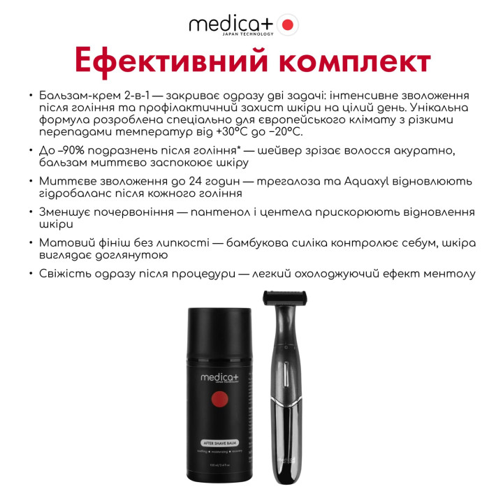 Тример Электростанок 4в1 MEDICA+ Trimmer 8.0 (Япония) фото № 16