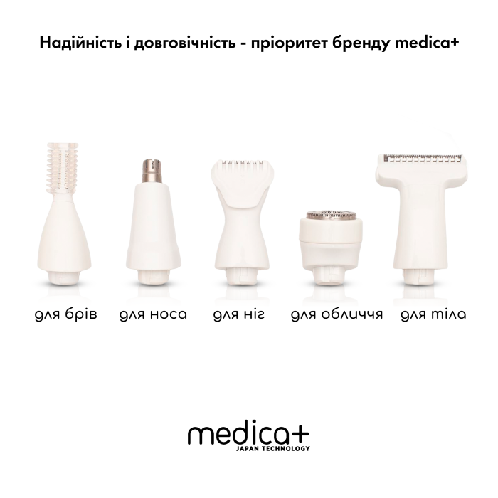 Триммер Электростанок 5в1 MEDICA+ G-Trimmer 5v1 (Япония) фото № 2