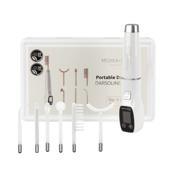 Профессиональная дарсонваль MEDICA+LUX - DARSOLINE 8.0 ( Япония ) фото № 15