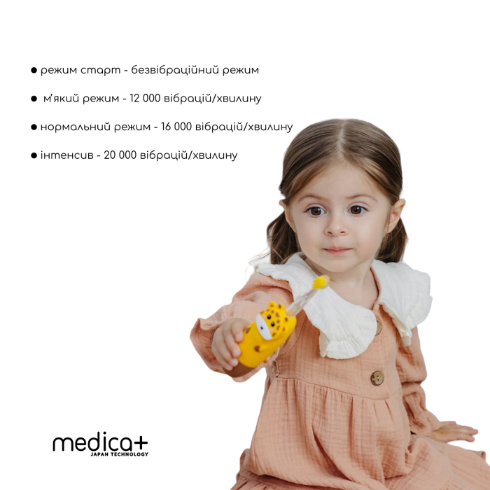 Детская зубная щетка Medica+ KidsBrush 2.0 Yellow фото № 8