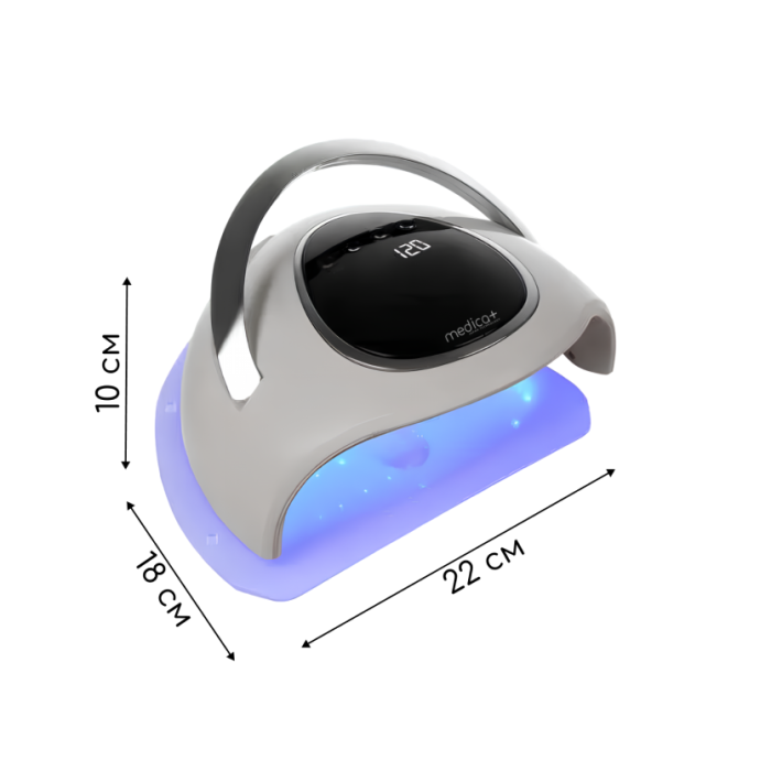 Лампа для маникюра Medica+ NailControl 10 LED + UV 146W фото № 12