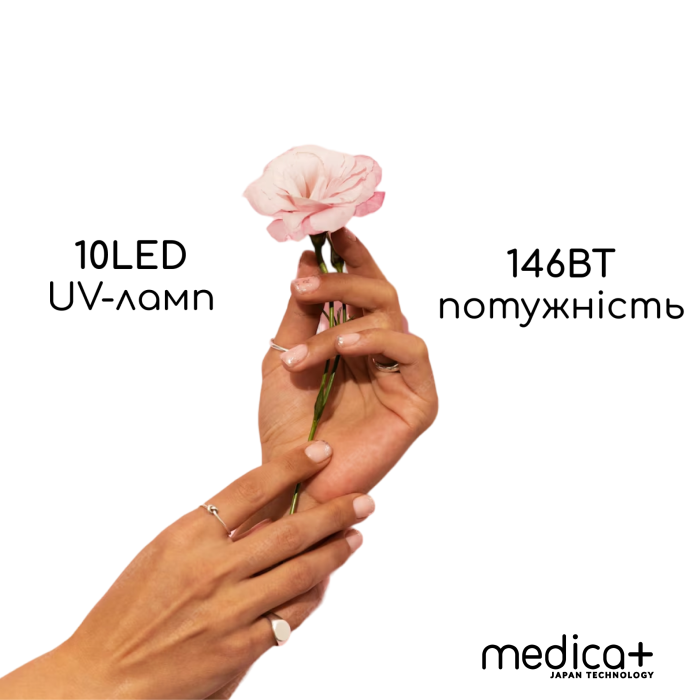 Лампа для маникюра Medica+ NailControl 10 LED + UV 146W фото № 7