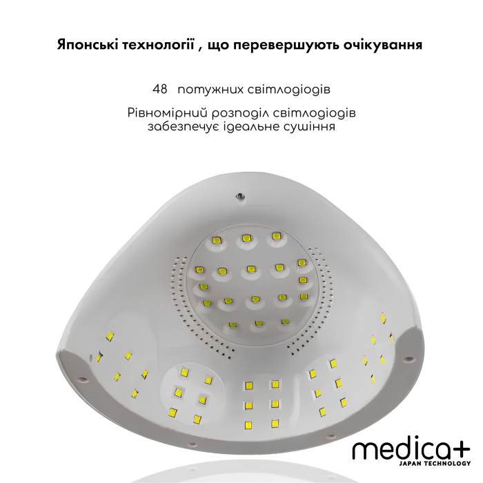 Лампа для маникюра Medica+ NailControl 10 LED + UV 146W фото № 9