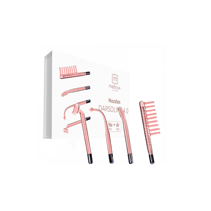Комплект насадок к дарсонвалю Darsoline Medica+ LUX (4 шт)