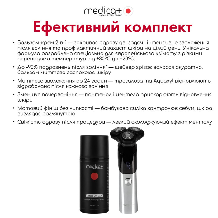 Электробритва шейвер MEDICA+ STEEL 6500 фото № 10