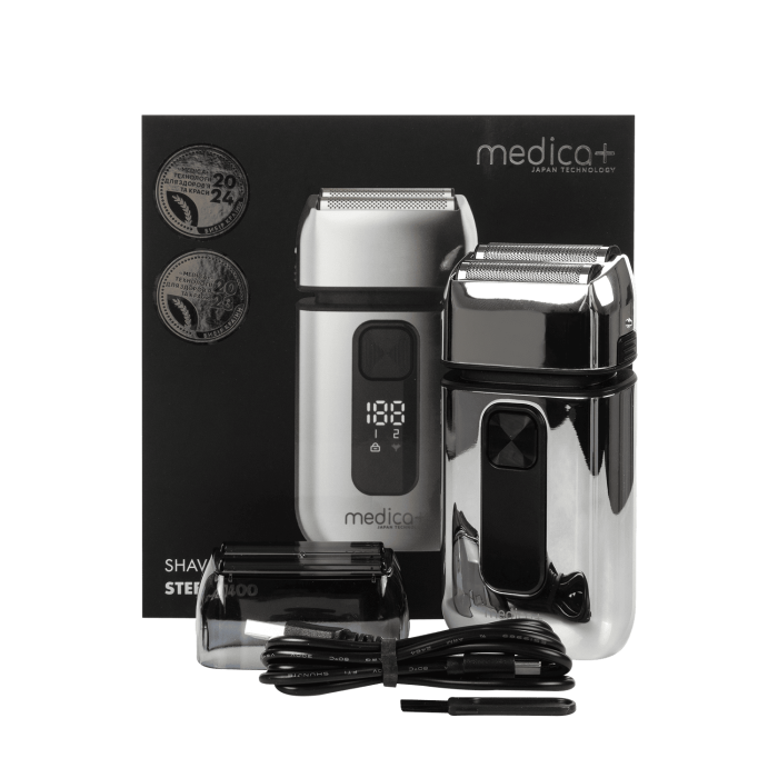 Электробритва шейвер MEDICA+ STEEL 10Х 1400mAh фото № 12