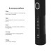 Роторна електрична зубна щітка Medica+ ProBrush XO Сarbon (Black) фото № 2