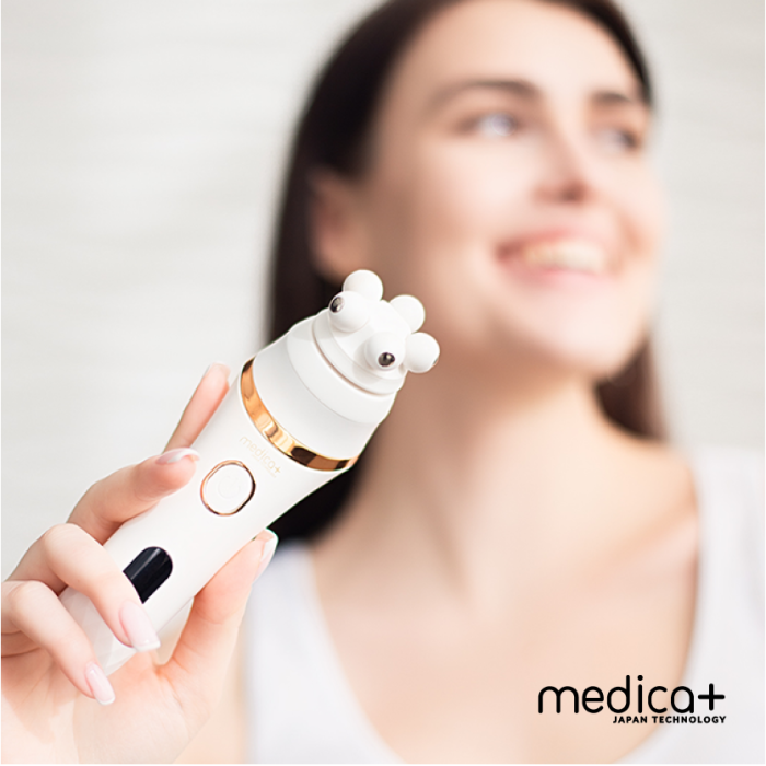 Электрическая роликовая пилка-пемза 4в1 Medica+ BodyControl 4v1 + Насадки (2 шт) фото № 1