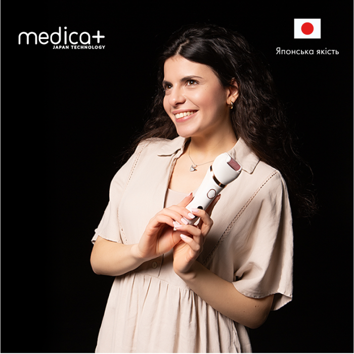 Электрическая роликовая пилка-пемза 4в1 Medica+ BodyControl 4v1 + Насадки (2 шт) фото № 3