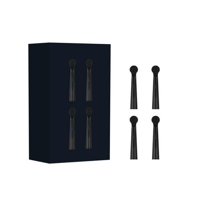 Насадки для роторної зубної щітки Medica+ ProBrush XO black (4 шт)
