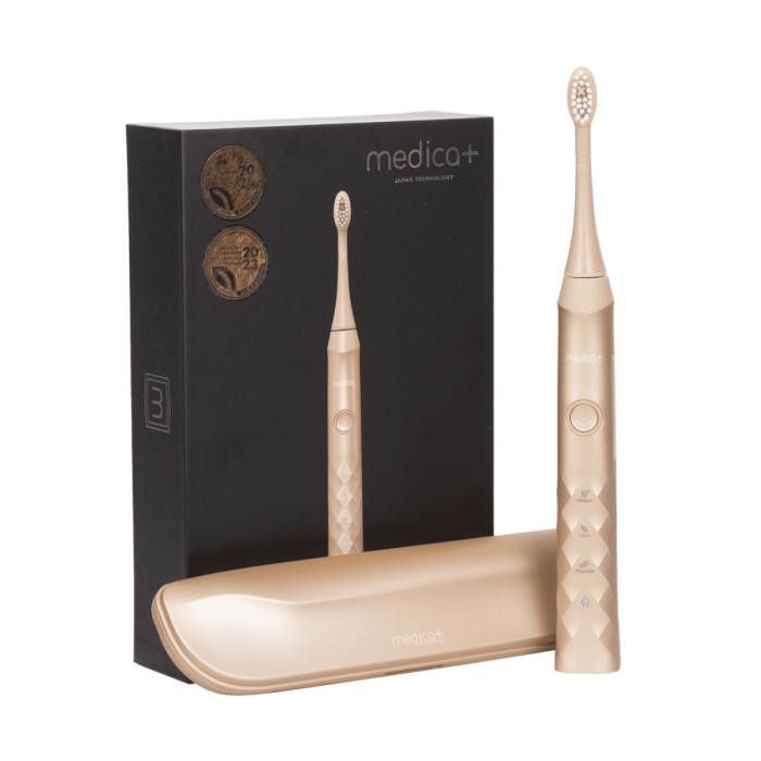 Звуковая зубная щетка Medica+ ProBrush 11 (Gold) фото № 9