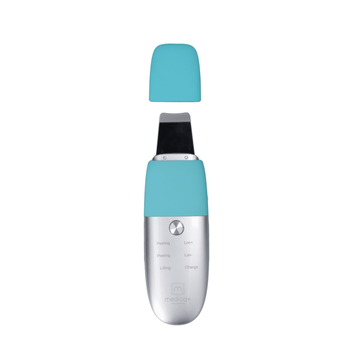 Набор Ультразвуковой скрабер для кожи лица Vibroskin 8.0 + Гидратирующий гель Hydration Gel + Поросужающая маска для лица Medica+ Pore Control Mask фото № 1