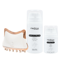 Набір Мікрострумовий ліфтинг Skin Lifting 5.0 + Провідний гель Conductive Lifting Gel + Заспокійлива маска Medica+