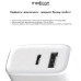 Блок универсальный подзарядный 2в1 MEDICA+ USB/Type-C (White) фото № 1