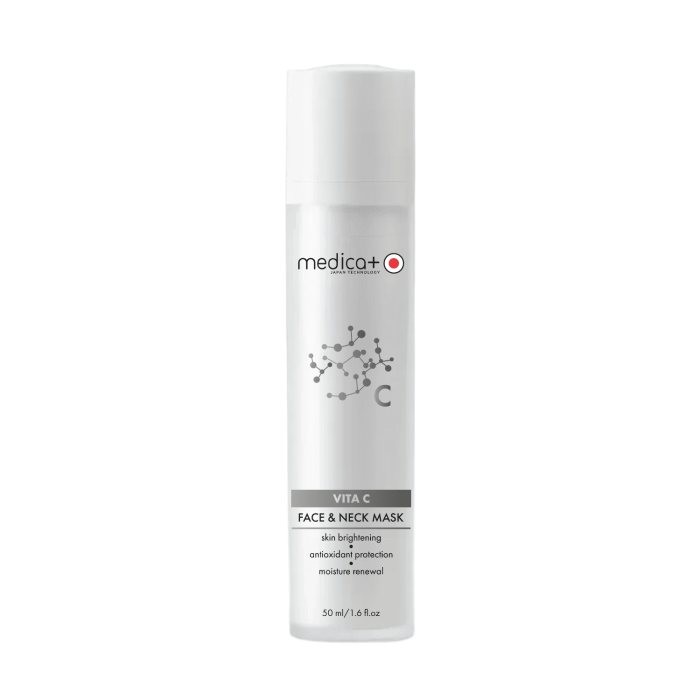 Маска для лица и шеи MEDICA+ Vita C Face&Neck Mask (50 мл)