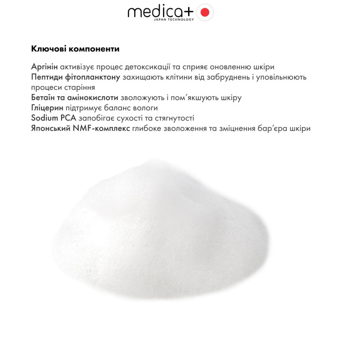 Пенка для очищения кожи MEDICA+ Skin Detox Cleansing Foam фото № 2