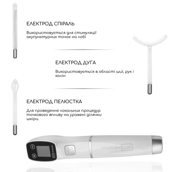 Аппарат Дарсонваль MEDICA+ Lux Darsoline 8.0 Case фото № 2