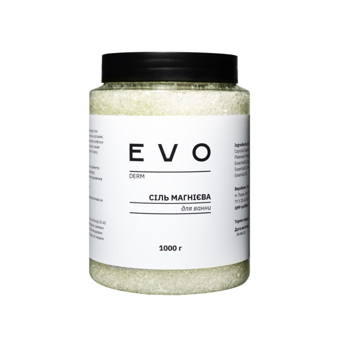 EVO derm Магнієва сіль для ванни