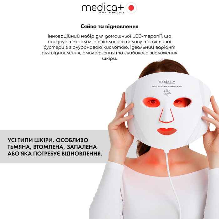 Набір MEDICA+ LED Beauty Box “Сяйво та відновлення” (Japan) фото № 1