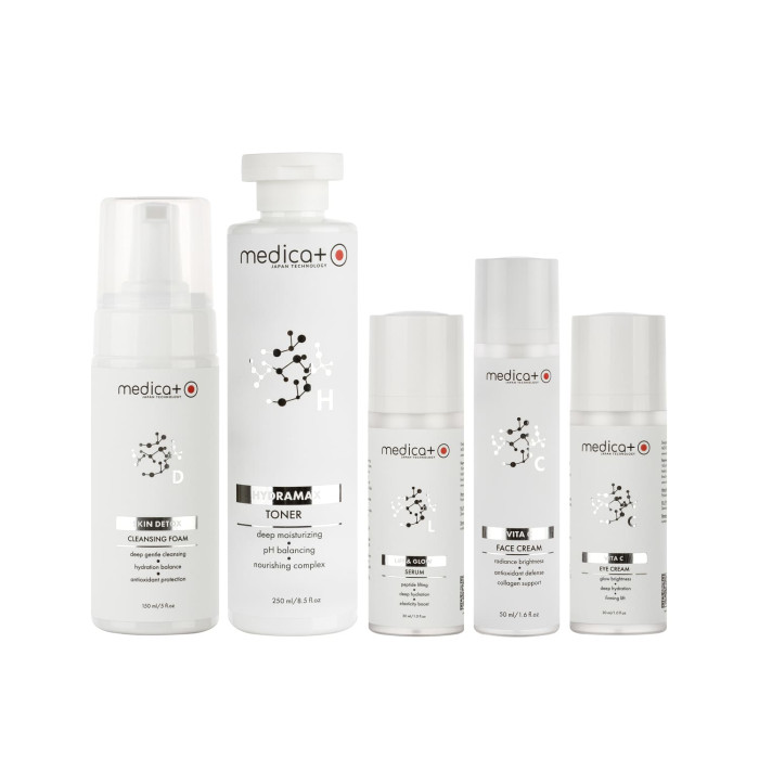 Набір косметики MEDICA+ Beauty Box "Сяйво та рівний тон"