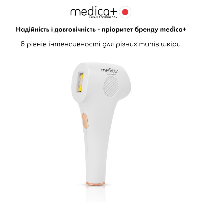 Набір для фотоепіляції MEDICA+: Фотоепілятор 8.0 + Захисні окуляри + Флюїд після епіляції фото № 7