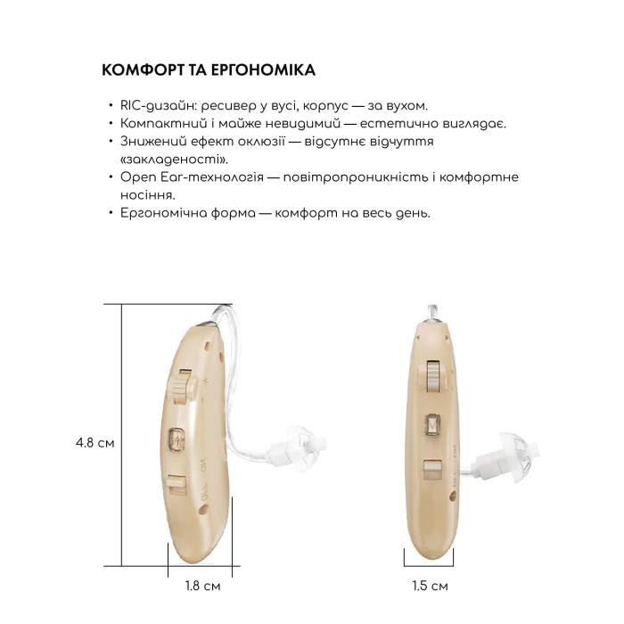 Универсальный слуховой аппарат Sound Control Pro 19 фото № 6