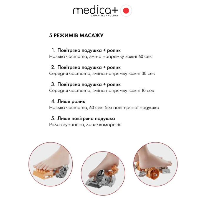 Массажер для ног MEDICA+ FootMass 8.0 (Japan) фото № 3