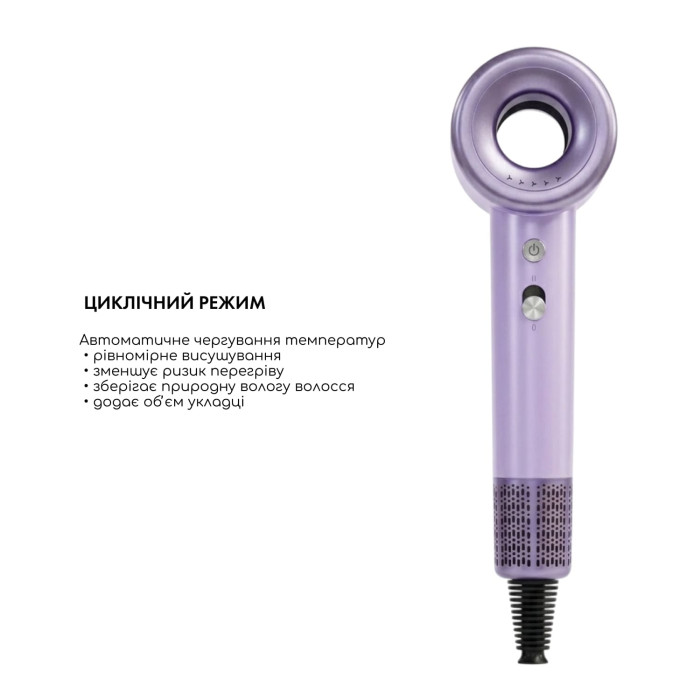 Фен для волос AIR-ZEN 2.0 Violet фото № 5