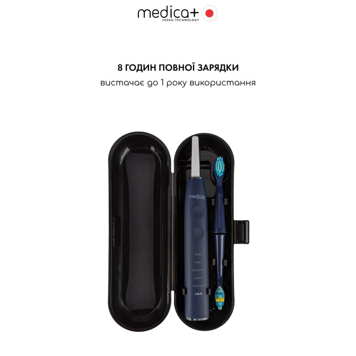 Ультразвукова зубна щітка MEDICA+ PROBRUSH 8.0 Blue фото № 4