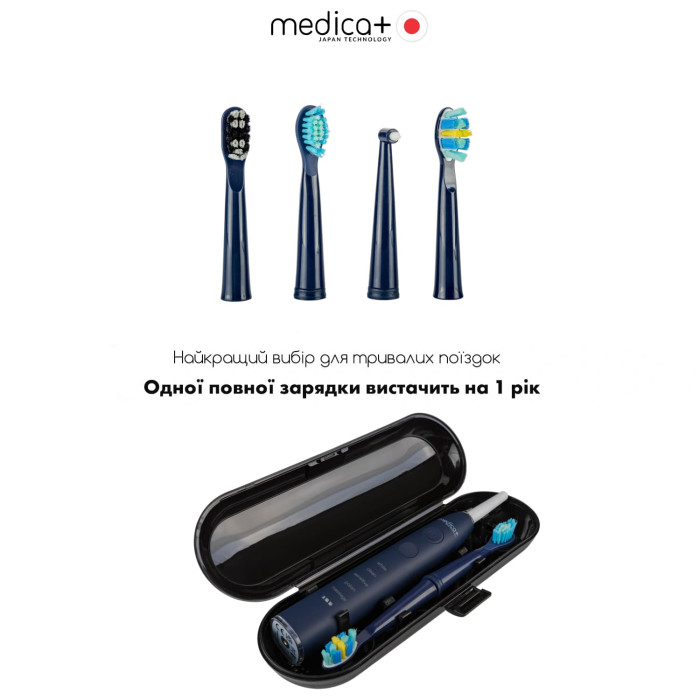 Ультразвукова зубна щітка MEDICA+ PROBRUSH 8.0 Blue фото № 6