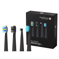 Насадки для ультразвукової зубної щітки MEDICA + PROBRUSH 8.0 black