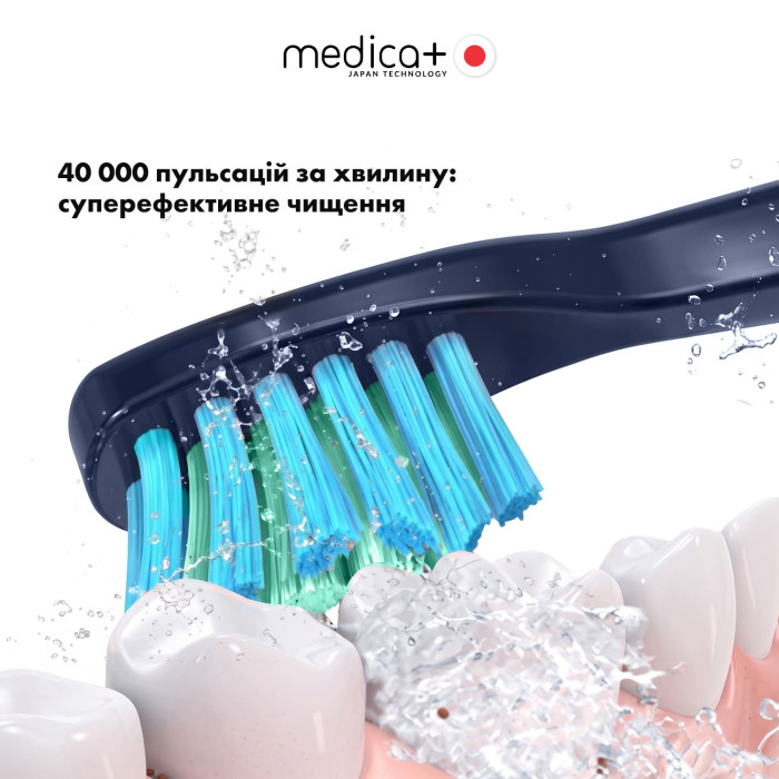 Насадки для ультразвуковой зубной щетки MEDICA + PROBRUSH 8.0 blue фото № 2