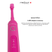 Електрична зубна щітка MEDICA+ ProBrush XO Soft Touch Fuchsia (Japan) фото № 5