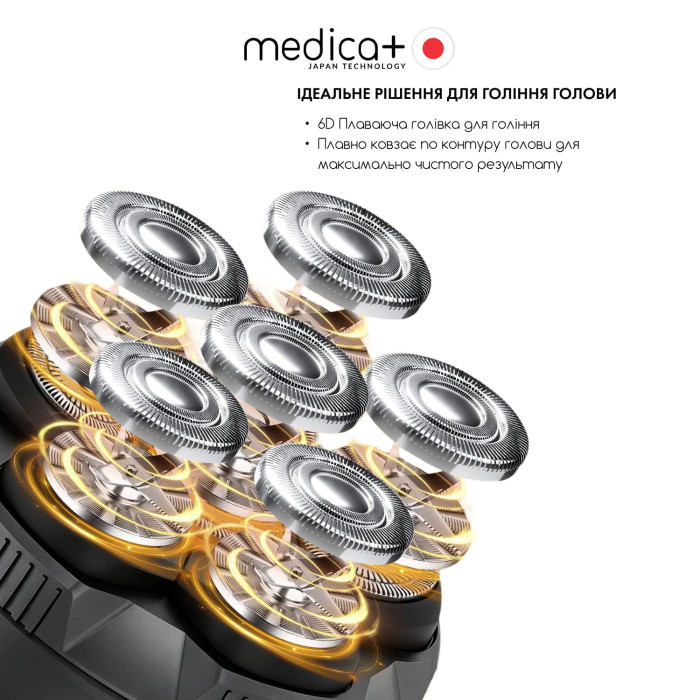 Электробритва для головы MEDICA+ HEAD Shaver 5.0 фото № 4