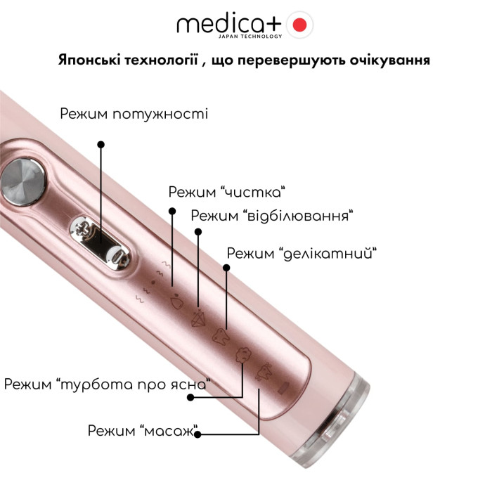 УЛЬТРАЗВУКОВАЯ ЗУБНАЯ ЩЕТКА MEDICA+ PROBRUSH 9.0 (ULTASONIC) FUCHSIA (ЯПОНИЯ) фото № 1